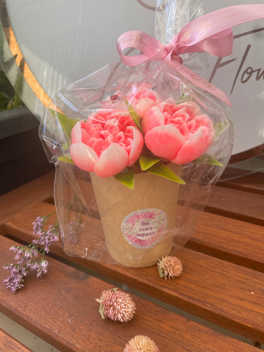 fragrant soap peonies
