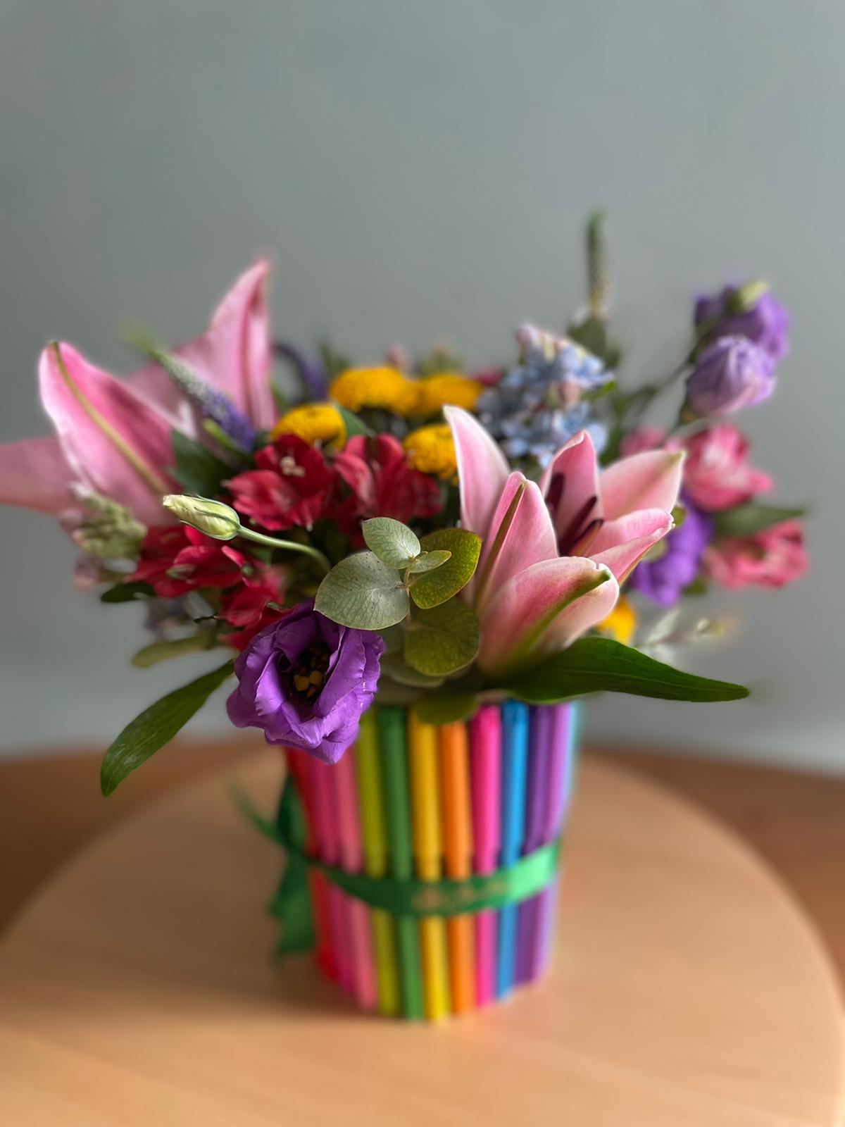 rainbow lily flower Rainbow (Lily) – cloverflower